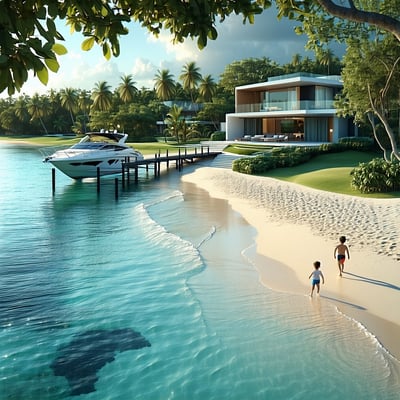 Bauprojekt für Residence by Investment an der Flamingo Lane, Freeport