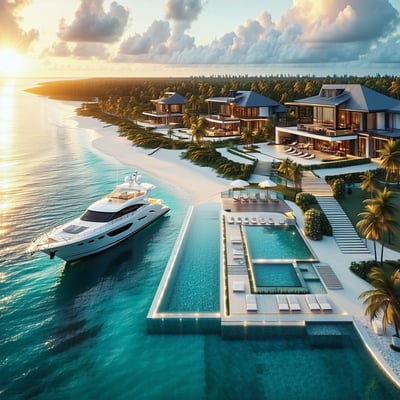Hamptons of the South – Exclusive Waterfront Villas on Grand Bahama